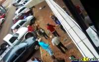 Guarania&ccedil;u - Irm&atilde;s partem para a briga no centro da cidade
