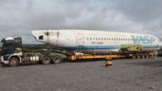 Boeing da Vasp comprado em leil&atilde;o est&aacute; retido na BR-376
