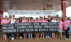 Greve dos professores continua repercutindo nas cidades da cantu