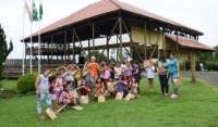 Reserva do Iguaçu - Alunos de oficina do CRAS conhecem Museu e Horto Florestal