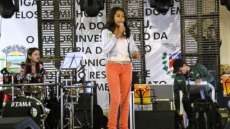 Reserva do Iguaçu - Cantores se preparam para a primeira noite do Festival da Música do município