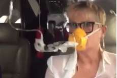 Avi&atilde;o que levava Xuxa para Piau&iacute; &eacute; atingido por raio e faz pouso de emerg&ecirc;ncia