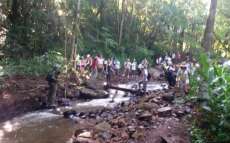 Cand&oacute;i - Caminhada na Natureza teve participa&ccedil;&atilde;o de mais de 200 pessoas