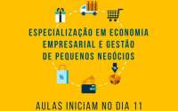 Laranjeiras - UFFS: Aulas da Especialização em Economia Empresarial e Gestão de Pequenos Negócios iniciam nesta semana