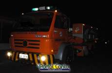 Nova Laranjeiras - Inc&ecirc;ndio de grandes propor&ccedil;&otilde;es mobiliza bombeiros em &aacute;rea da Coprossel