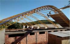 Goioxim - Constru&ccedil;&atilde;o da quadra poliesportiva Coberta no Wagner j&aacute; est&aacute; em andamento
