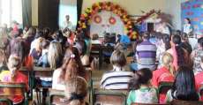 Catanduvas - Fam&iacute;lia e escola de m&atilde;os dadas