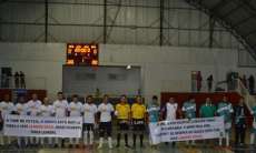 Reserva do Iguaçu - Equipes ganhadoras da 1ª Copa Primavera de Futsal irão doar prêmio a Leandro