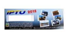 Reserva do Iguaçu - Carnê de IPTU 2015 começou a ser entregue nesta segunda dia 09