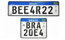 Apresentadas as novas placas que ser&atilde;o utilizadas em autom&oacute;veis em todo o Mercosul