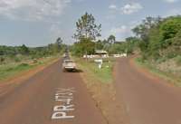 Quedas - V&acirc;ndalos destroem placas de sinaliza&ccedil;&atilde;o