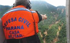 Paran&aacute; e Santa Catarina j&aacute; emitem alerta de desastres naturais