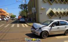 Laranjeiras - Acidente no centro da cidade mobiliza equipe do Siate