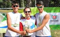 Quedas - V&ocirc;lei de Praia quedense brilha nos Jogos Aberto do Paran&aacute;
