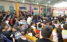 Catanduvas - Pais, alunos e professores participaram da comemora&ccedil;&atilde;o da Semana da Fam&iacute;lia