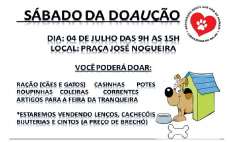Laranjeiras - Este sábado é dia da &quot;Doaução&quot; na praça José Nogueira