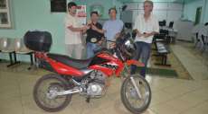 Pinh&atilde;o - Secretaria de Finan&ccedil;as transfere moto para sa&uacute;de