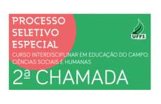 Laranjeiras - UFFS  divulga segunda chamada para o curso Interdisciplinar em Educação do Campo