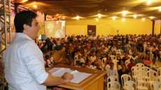 Reserva do Iguaçu - Prefeito faz agradecimento público ao Governador Beto Richa e aos Deputados Valdir Rossoni e Bernardo Ribas Carli