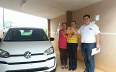 Rio Bonito - Sa&uacute;de adquire ve&iacute;culo Volks Up Zero Km para atender a popula&ccedil;&atilde;o