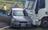 Mulher morre e dois ficam feridos em grave acidente na BR-163