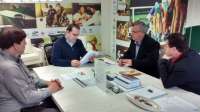 Laranjeiras - Em Curitiba, Ivan Theo pede agilidade na construção do trevo da UFFS e solução do caso da Escola Técnica