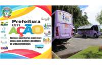 Pinh&atilde;o - Programa Prefeitura em A&ccedil;&atilde;o ser&aacute; realizado em novembro com os servi&ccedil;os do &ldquo;&Ocirc;nibus Lil&aacute;s&rdquo; do governo do estado