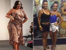 Celebridades - Ap&oacute;s perder 42 kg, Solange Couto exibe barriga sarada