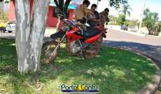 Laranjeiras - Acidente entre motocicleta e caminhão mobiliza a Polícia Militar