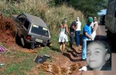 Menina de 6 anos morre em acidente no Paran&aacute;
