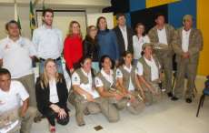 Laranjeiras - Agentes de epidemiologia recebem novos uniformes