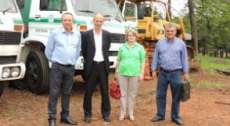 Catanduvas - Munic&iacute;pio ganha 05 m&aacute;quinas para Via&ccedil;&atilde;o e Obras