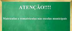 Palmital - Est&atilde;o abertas as matr&iacute;culas e rematr&iacute;culas da rede p&uacute;blica de ensino para 2015