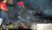 Guaraniaçu - Ancião morre carbonizado - Cenas fortes